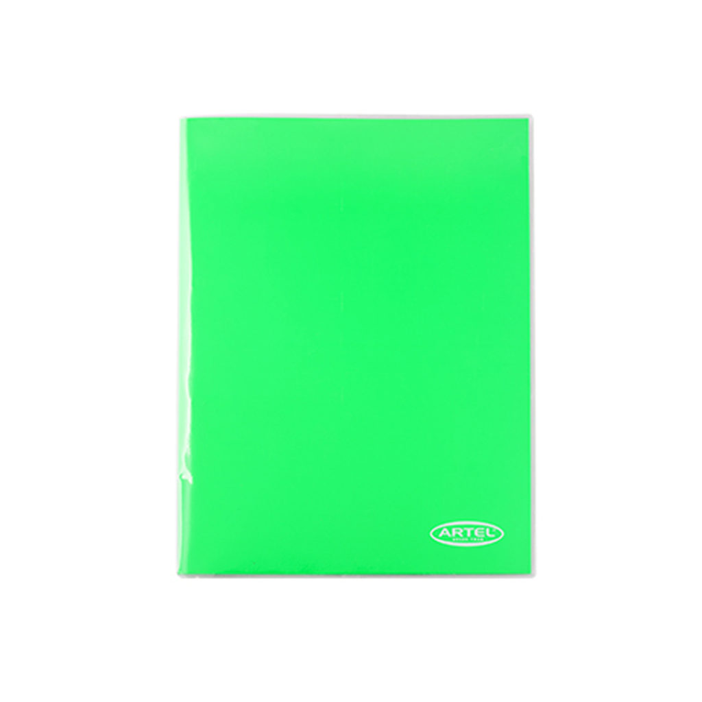 Carpeta Artel Plastificada Verde Artel