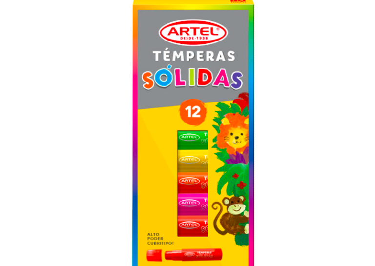 5 ventajas de las témperas sólidas Artel