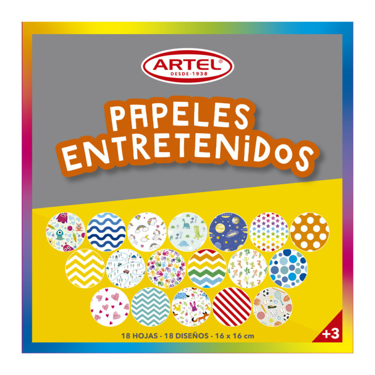 Block Papel Entretenido 16X16 - Artel