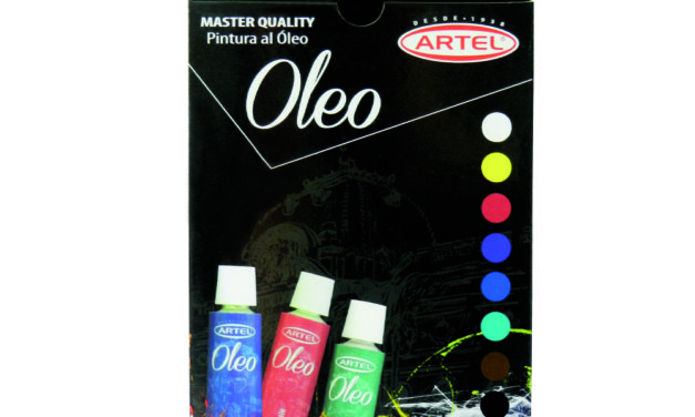 Set Óleos Artel 8 Colores De 12Ml